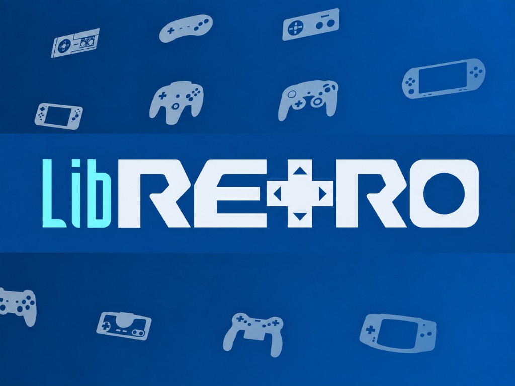 Libretro wordmark used for the expanding RetroArch core library
